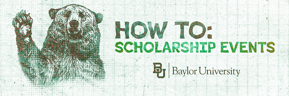 How To: Scholarship Events